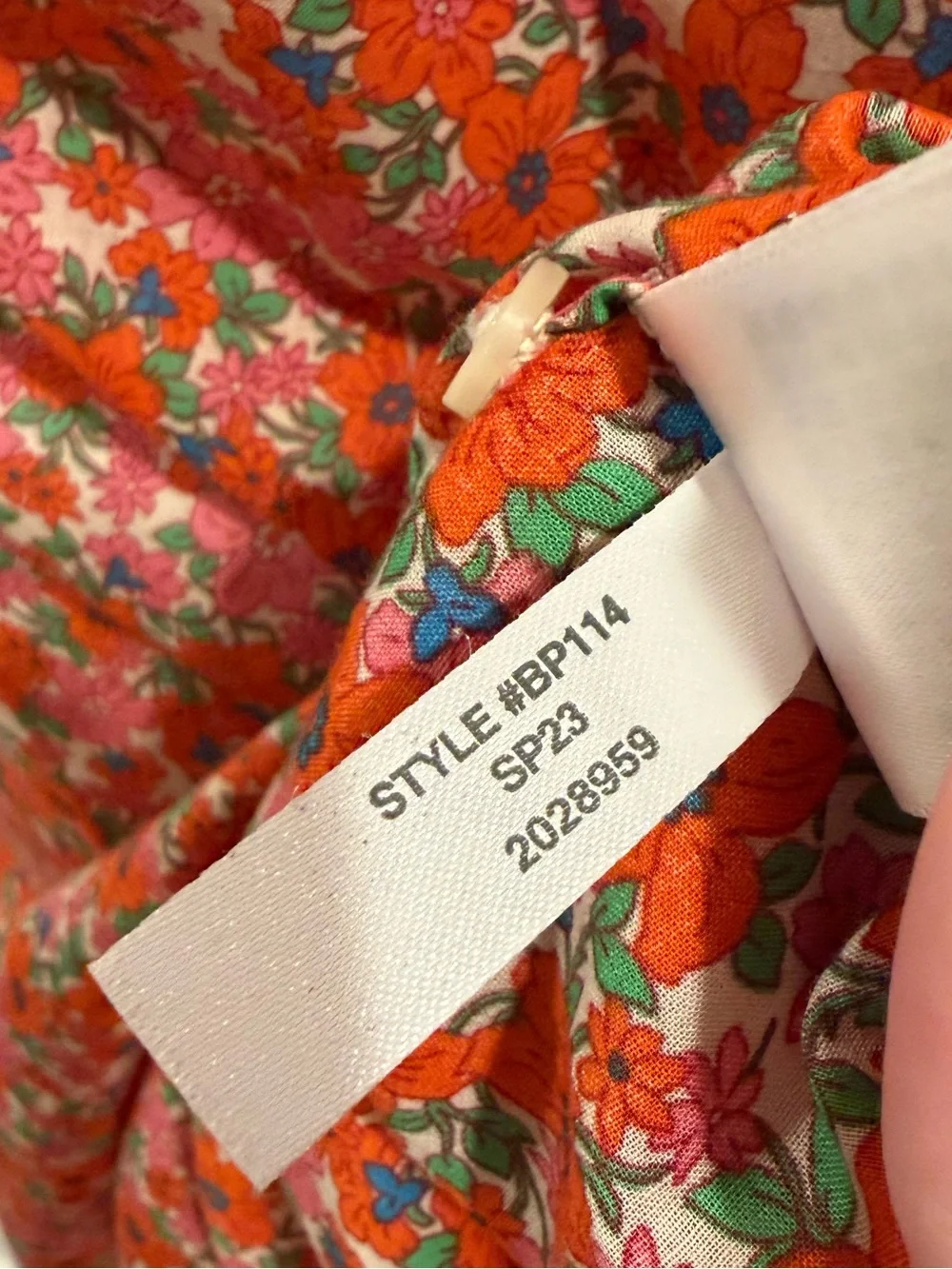 J.Crew Cotton voile tunic cover-up with side ties brilliant blooms size Medium